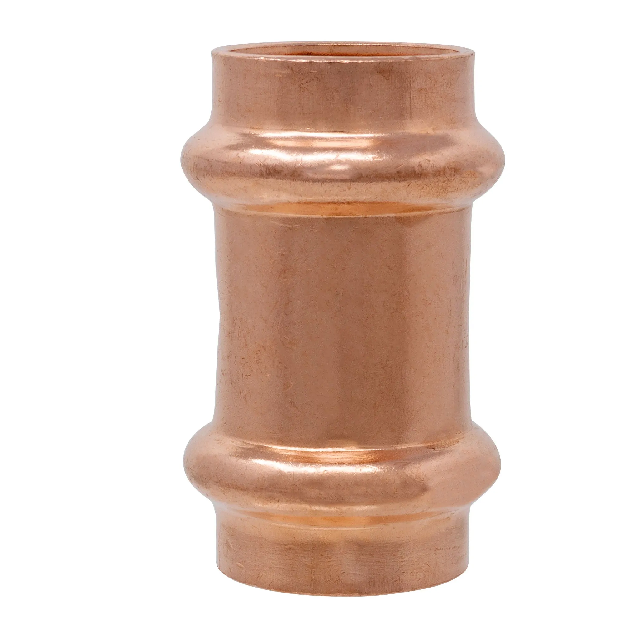 1" Press Coupling With Stop Press x Press, Copper, Low Lead