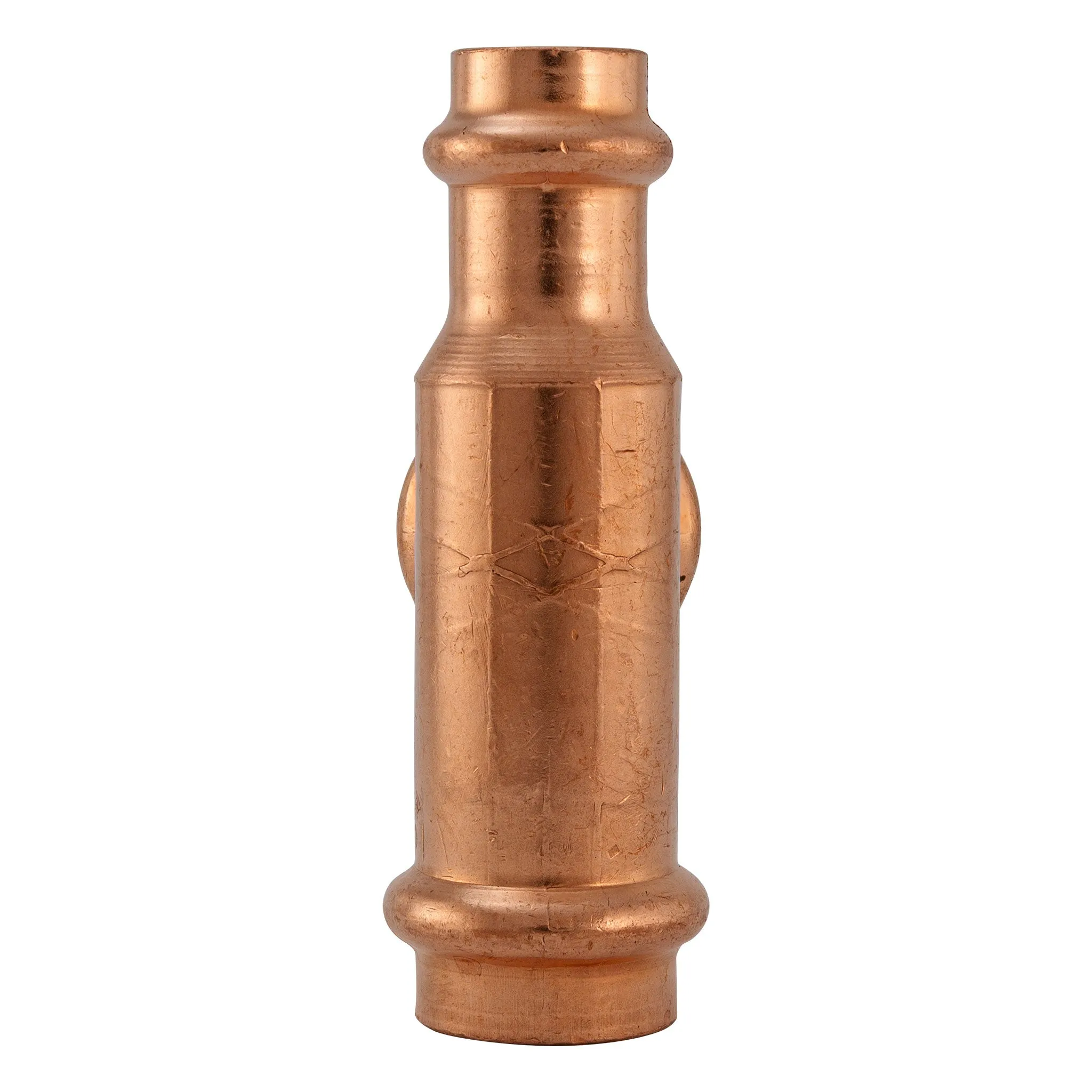 2-1/2" x 1-1/4" x 2-1/2" Press Copper Reducing Tee P x P x P Low Lead ProPress Compatible