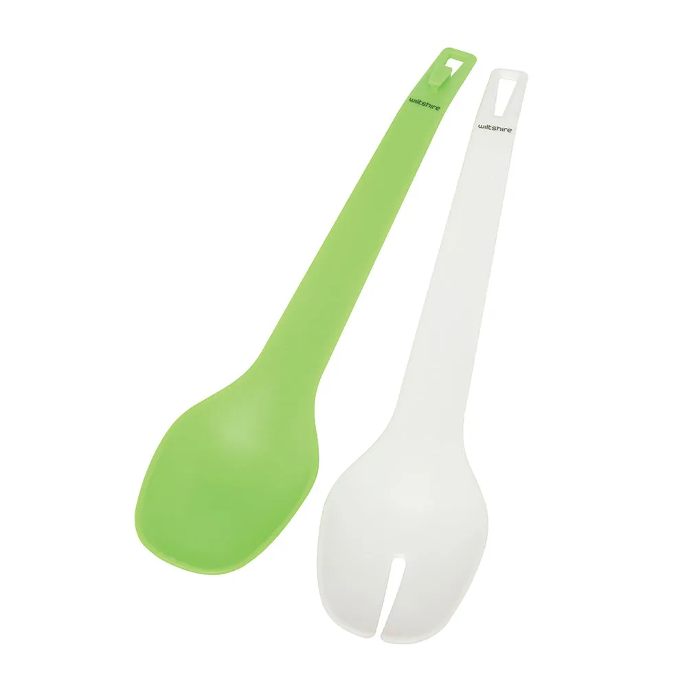 2 in 1 Salad Servers & Tongs