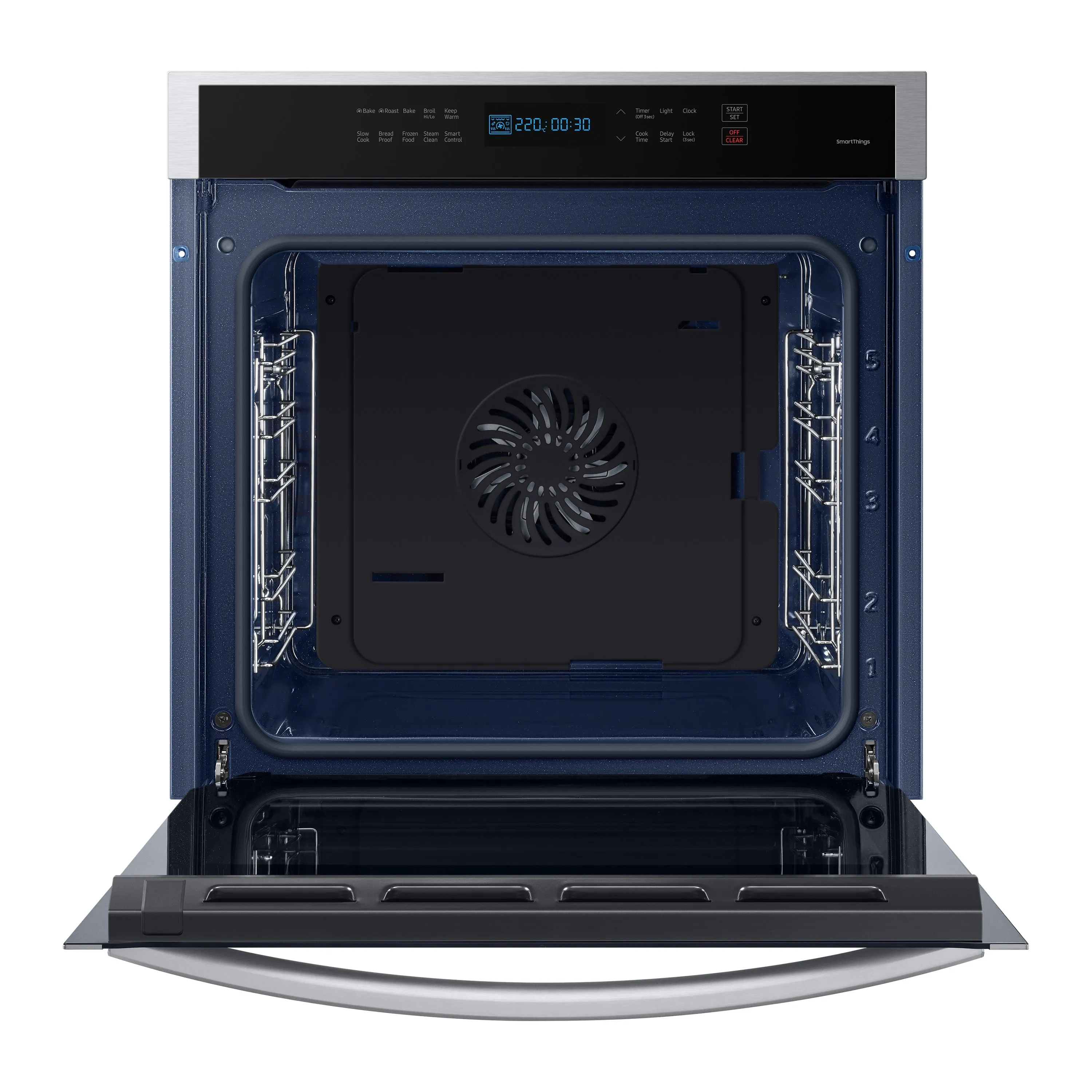 24" 3.1 cu. ft. Single Electric Wall Oven with Convection and Wi-Fi in Stainless Steel - (NV31T4551SS)