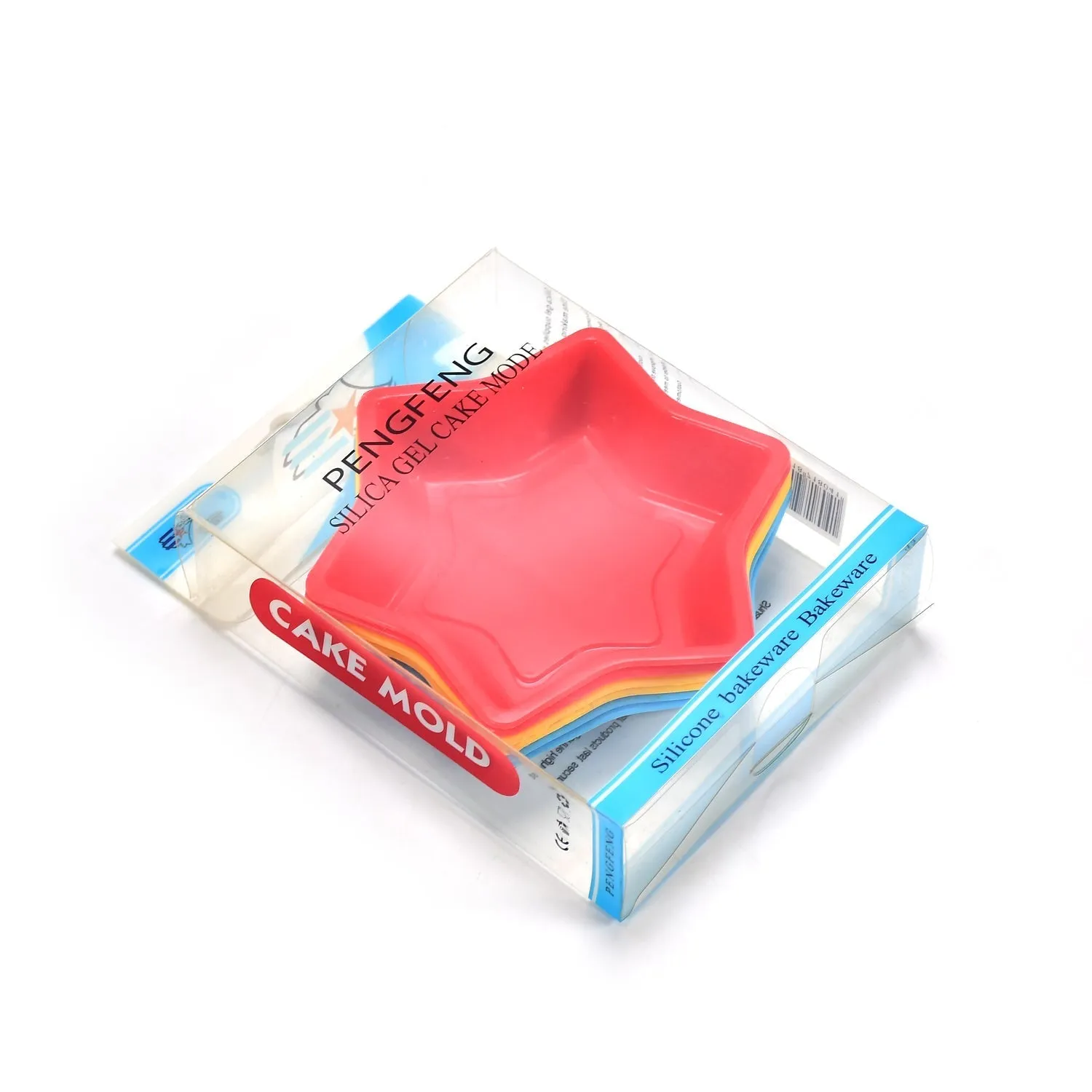 2725 Silicone Resin Mold Star Shape Full Flexible Mould