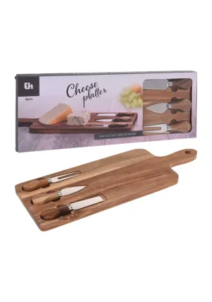 3 Cheese Knives Board Set