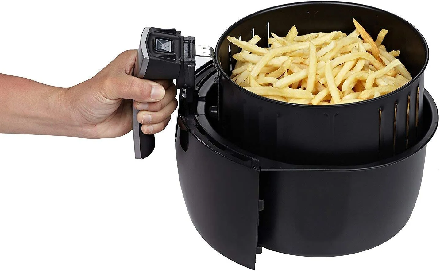 3.7-Quart Programmable Air Fryer with 8 Cook Presets