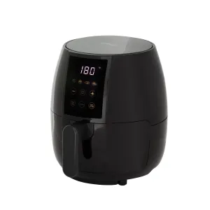 3L Digital Air Fryer w/ 200°C, Non-Stick & Removable Basket