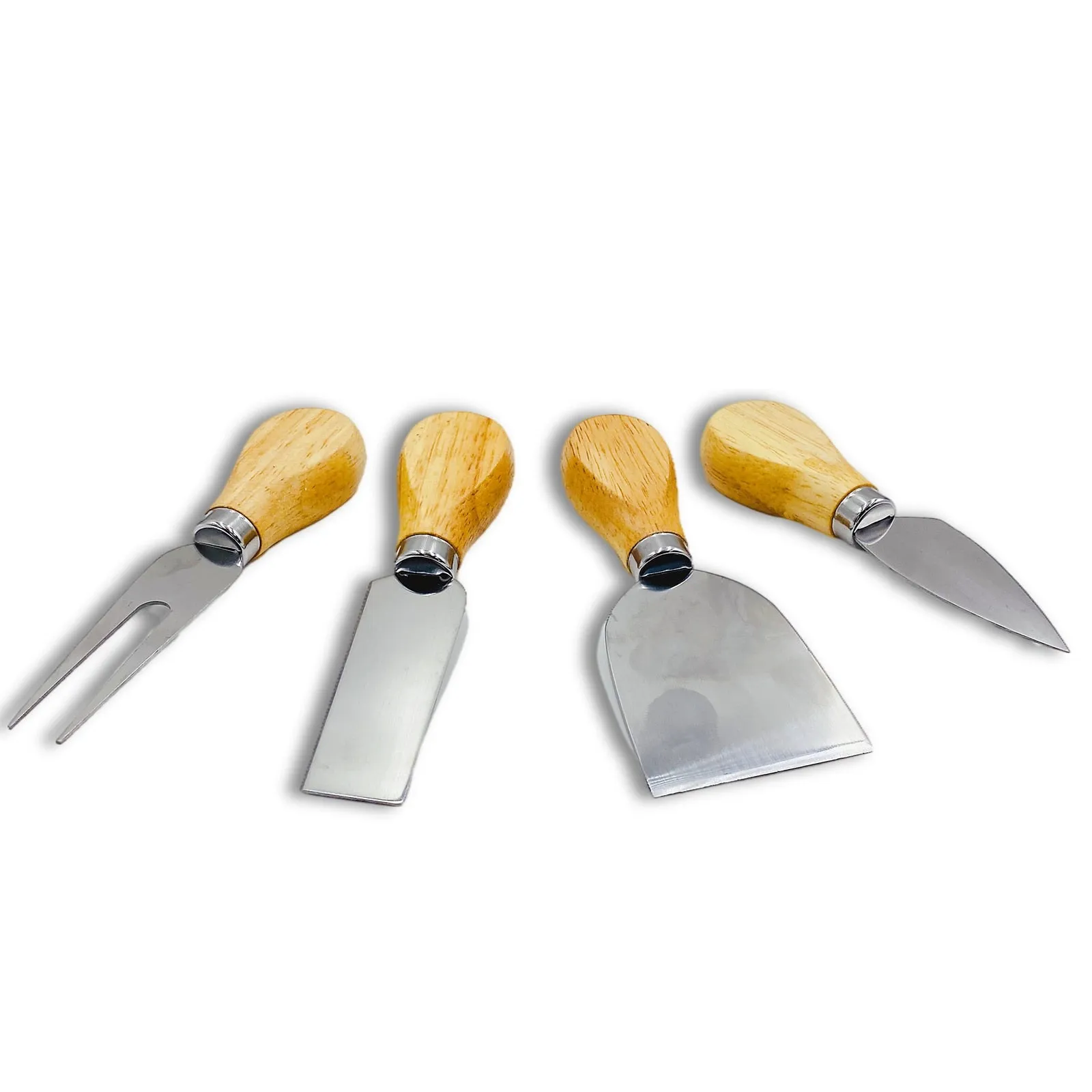 4 Cheese Knives Set-Mini Knife, Butter Knife, Spatula & Fork