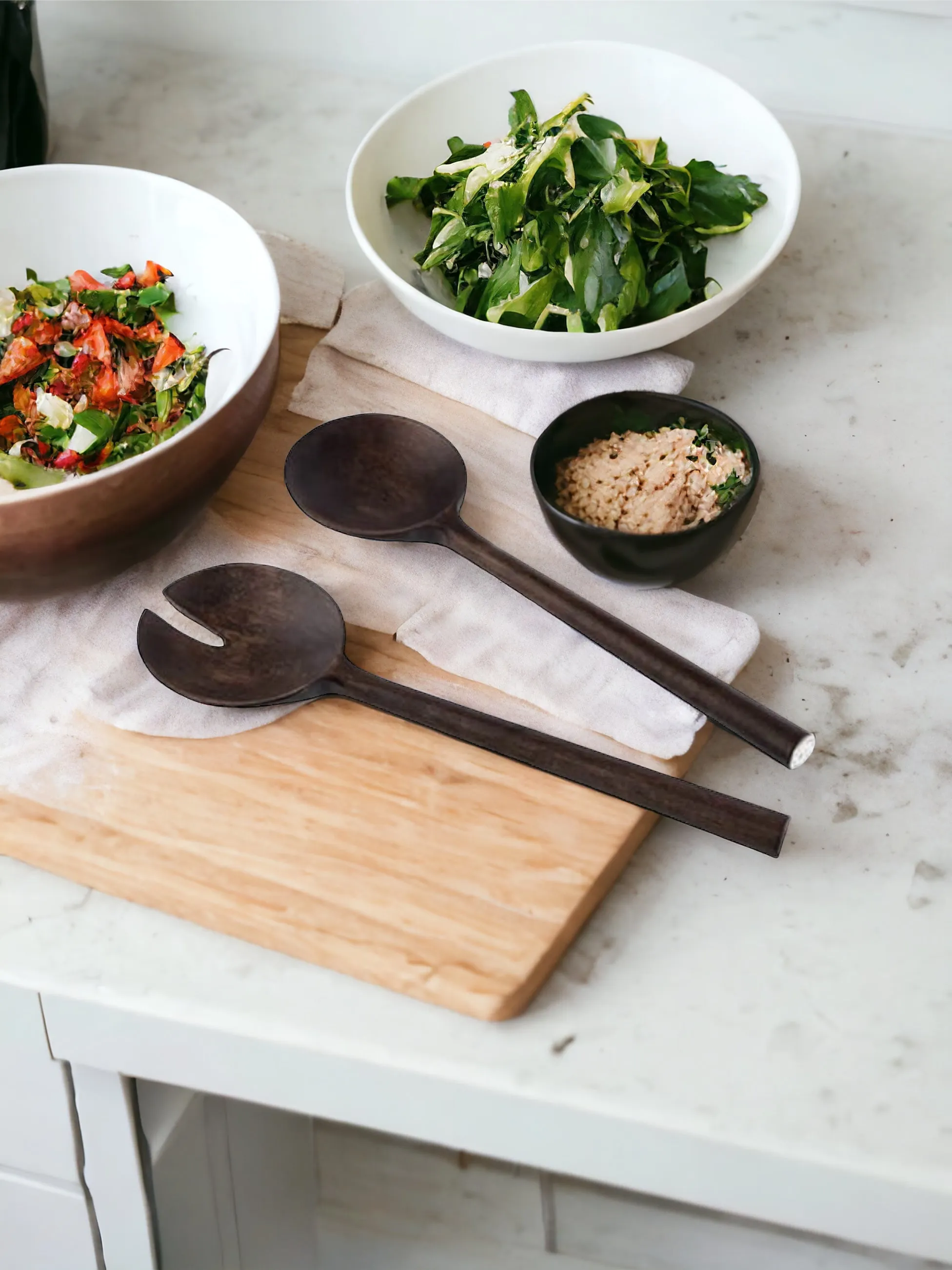 Artisan Street - Wooden Salad Servers