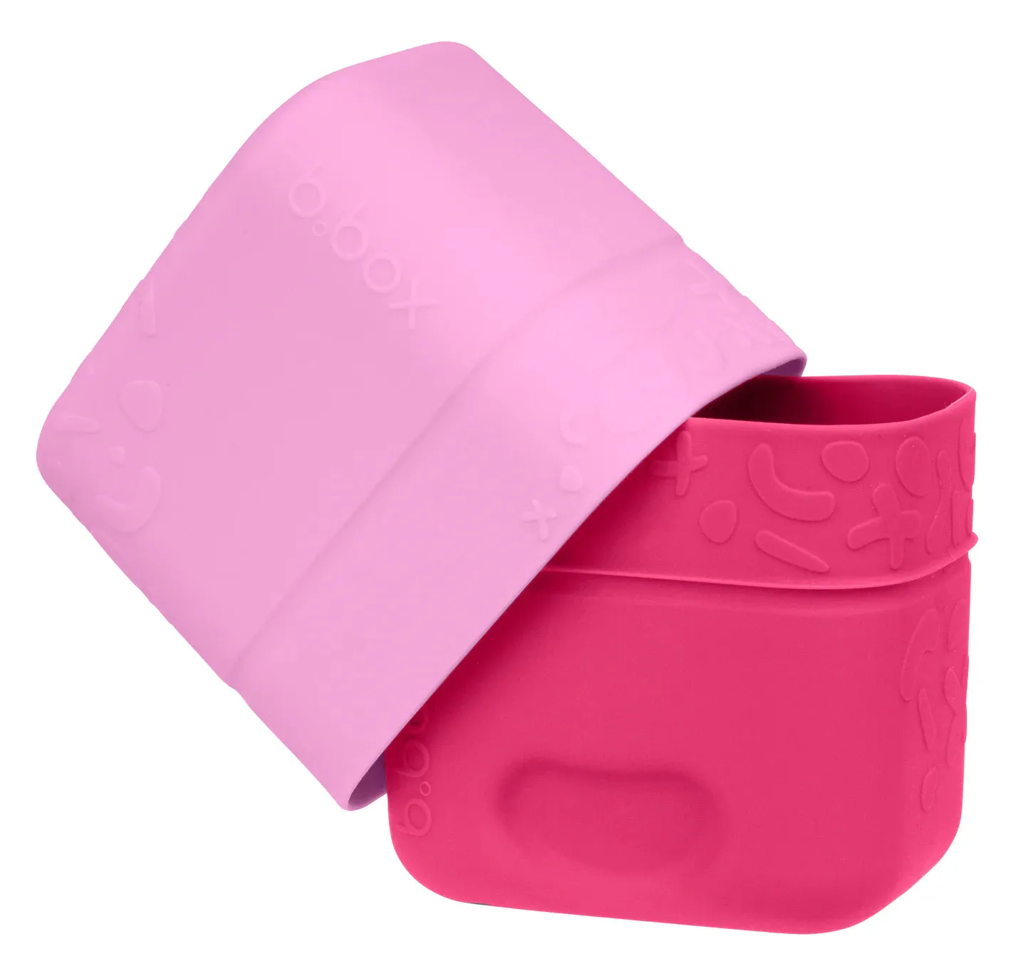 b.box - Silicone Snack Cups - Berry