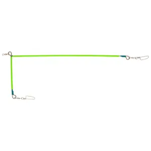 Beau Mac Halibut Spreader Bar - 12" X 6" - Glow Chartreuse