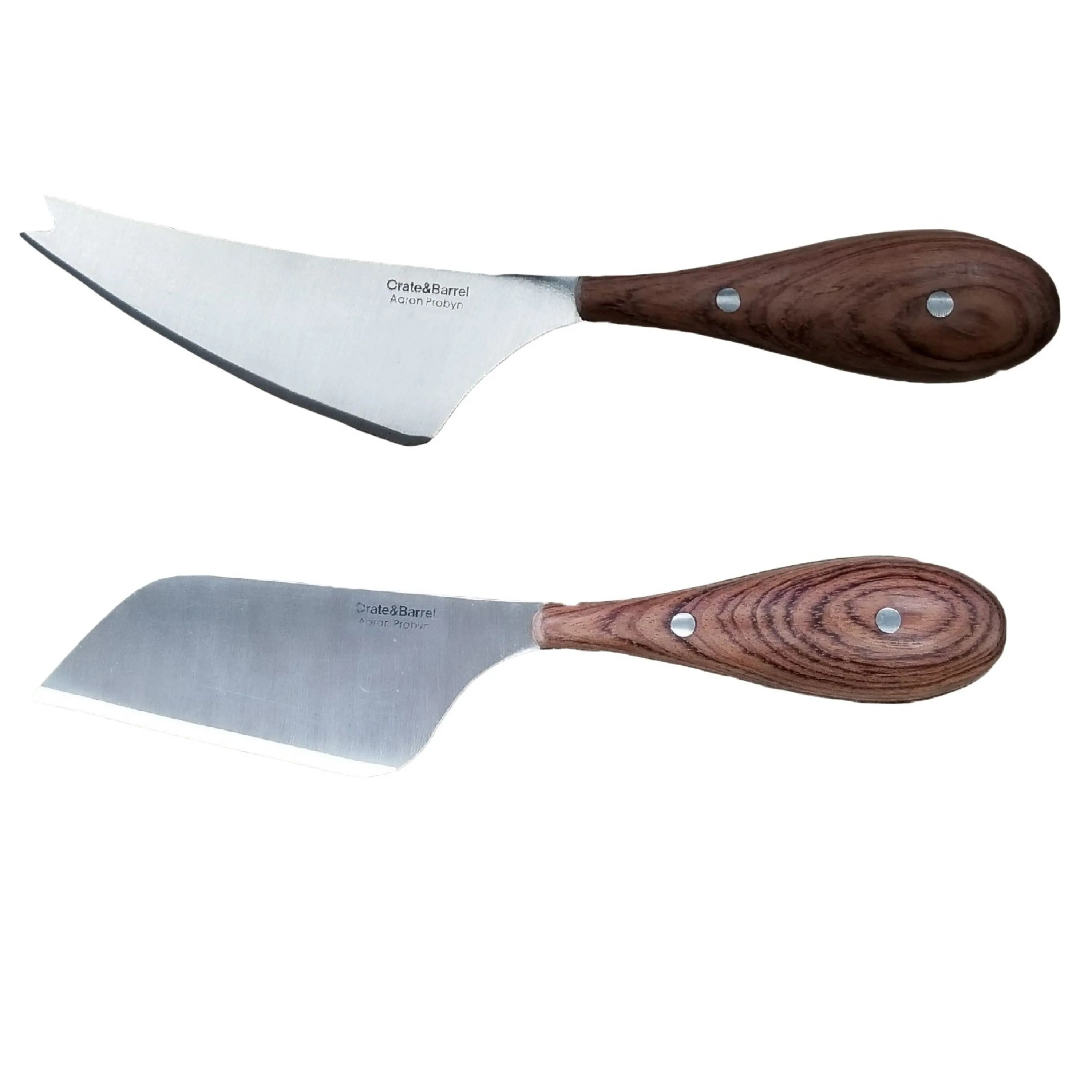 BergHOFF Aaron Probyn 3pc Cheese Knife and Bamboo Cutting Board Set, Two-toned