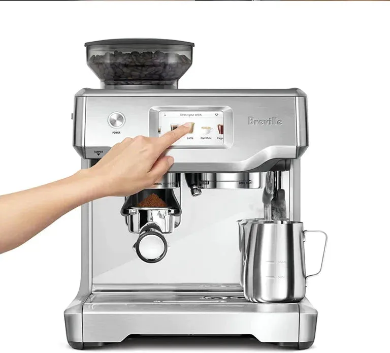 Breville BES880BSS Barista Touch Espresso Machine – Brushed Stainless Steel