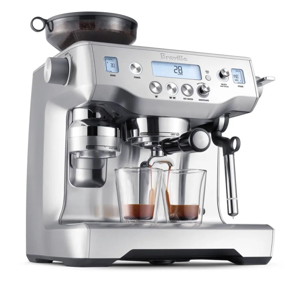 Breville Brushed Stainless Steel The Oracle Espresso Machine