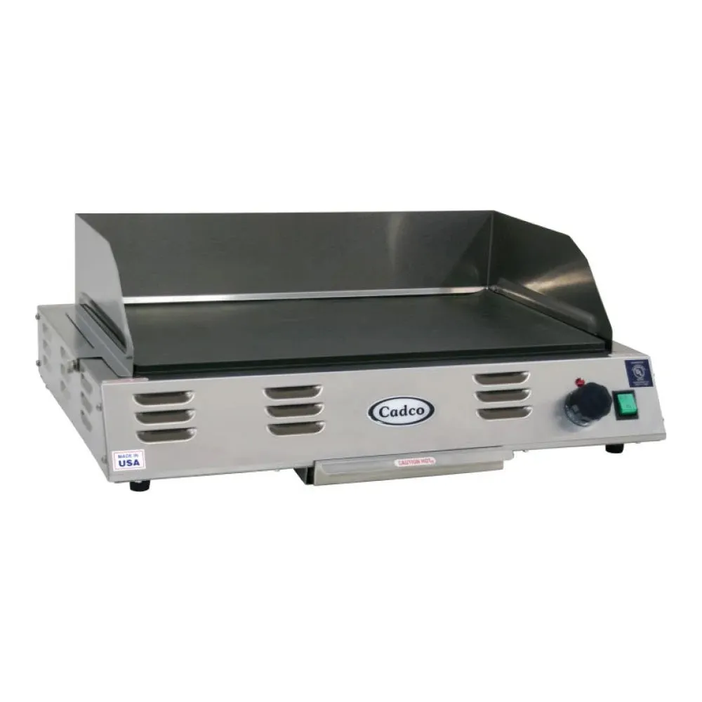 Cadco CG-10 21" x 12" Electric Countertop Griddle