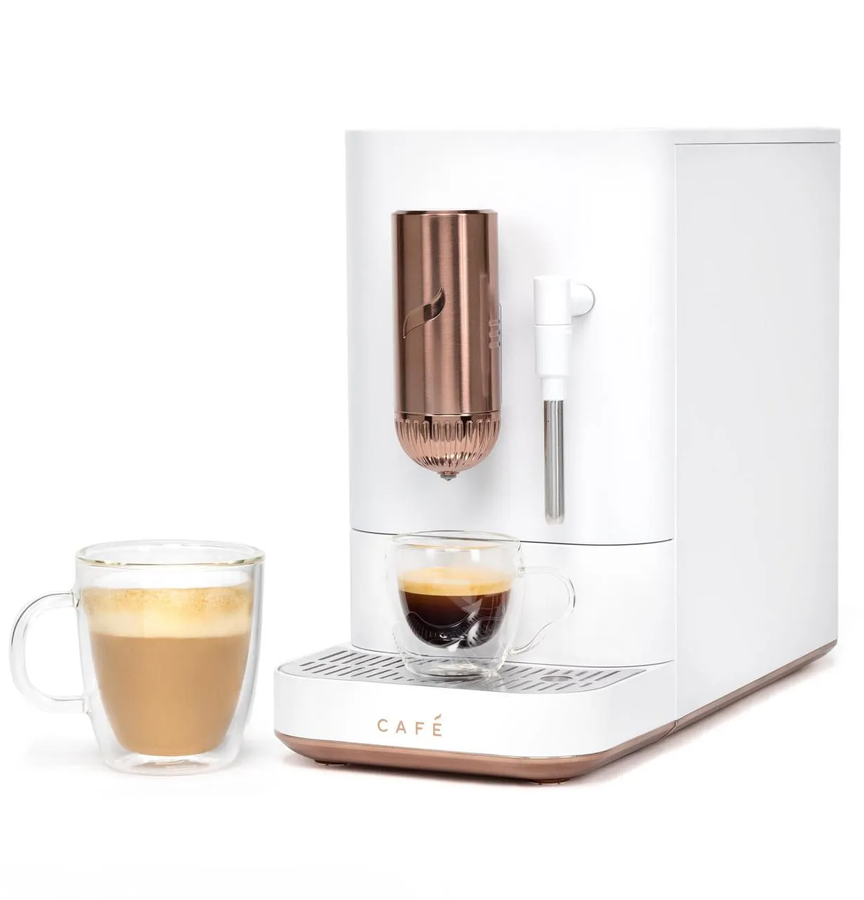 Cafe C7CEBBS4RW3 Caf(eback)™ AFFETTO Automatic Espresso Machine   Frother