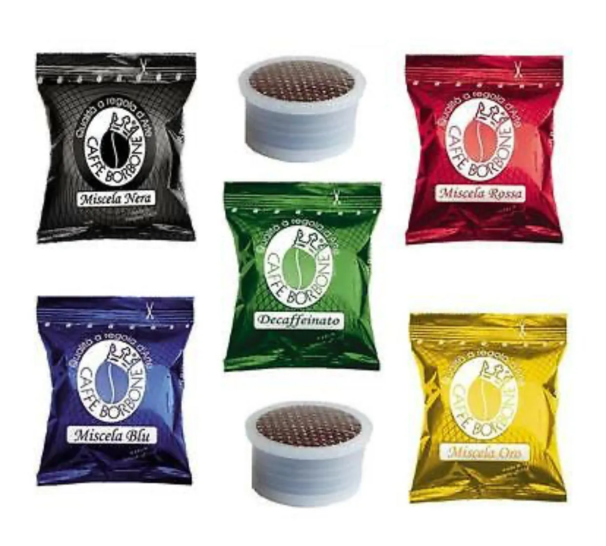 Caffe Borbone Espresso Capsules (Miscela Decaf) 100/CS