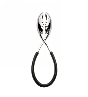 Casa Bugatti Kiss Salad Tongs, Black