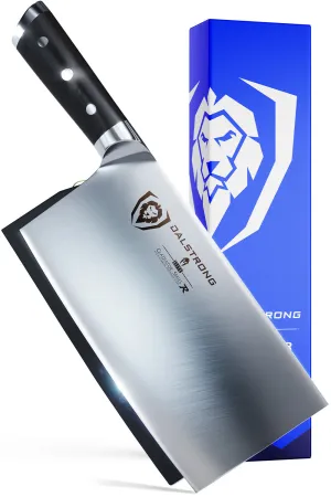 Chinese Cleaver Knife 9" | Gladiator Series | NSF Certified | Dalstrong ©