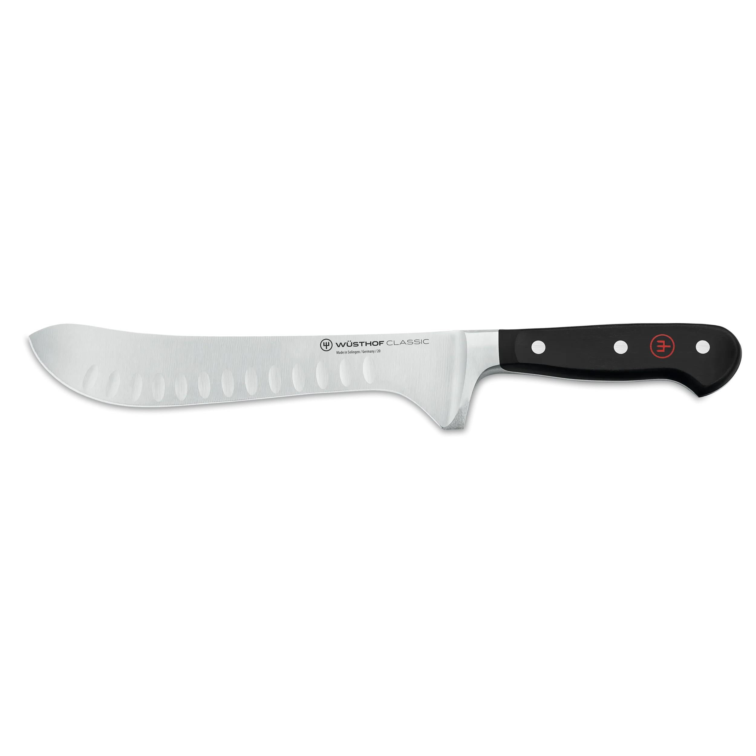 Classic 8" Butcher Knife with Hollow Edge