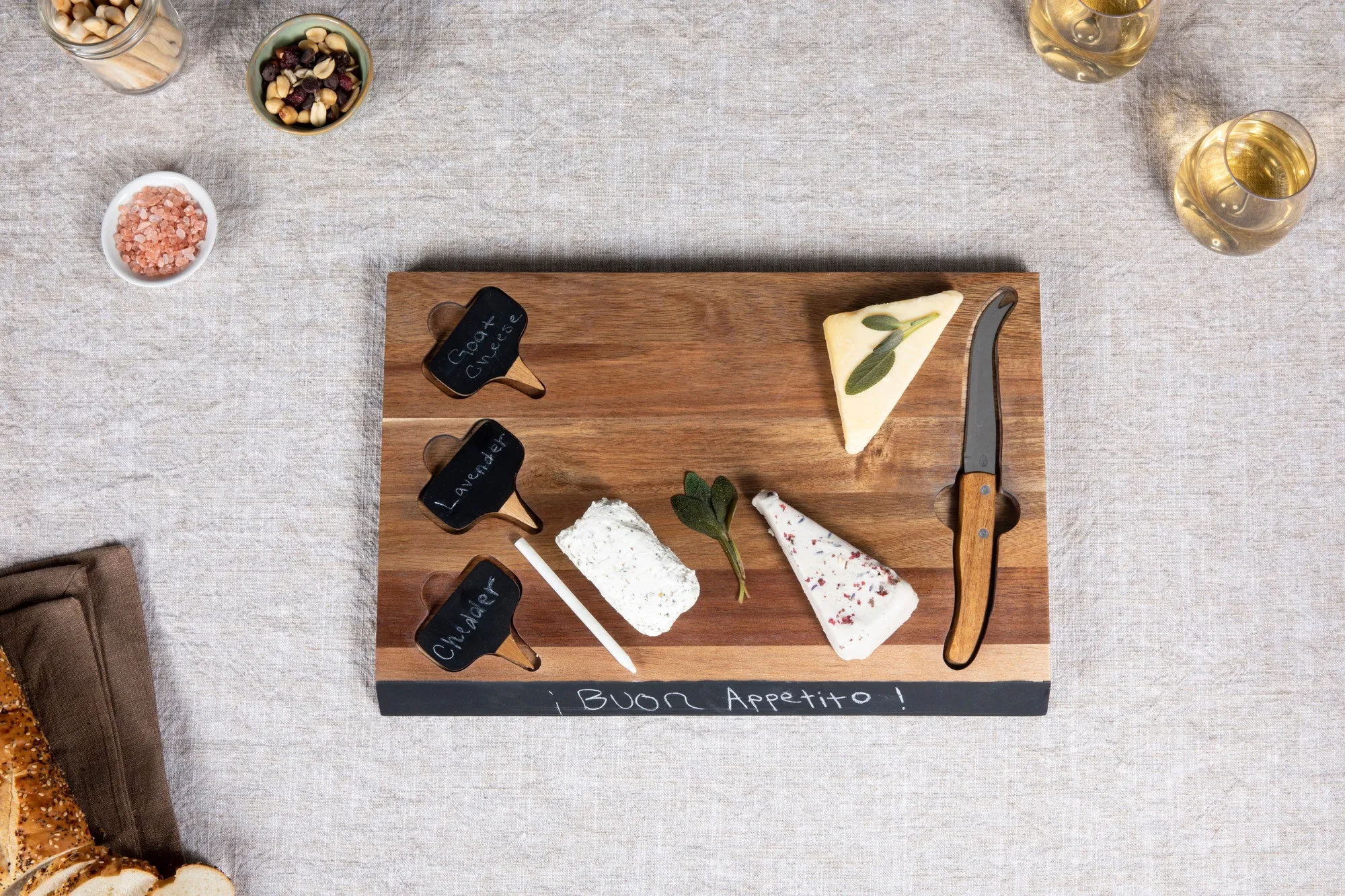 Colorado Rockies - Delio Acacia Cheese Cutting Board & Tools Set