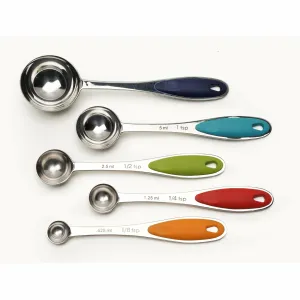 Colored Measuring Spoons S/5