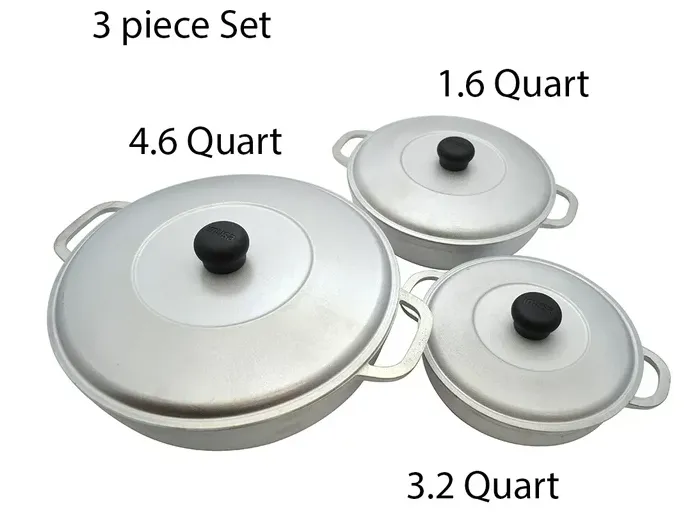 COOKING POTS 3 PC SET