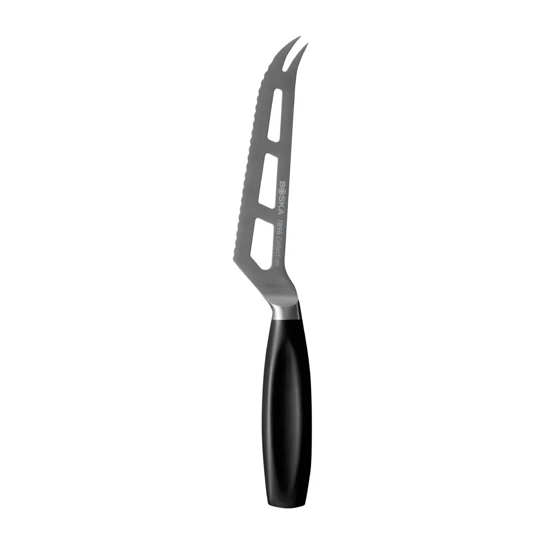 CU106 Boska Semi-Hard Cheese Knife Black Handle 210mm