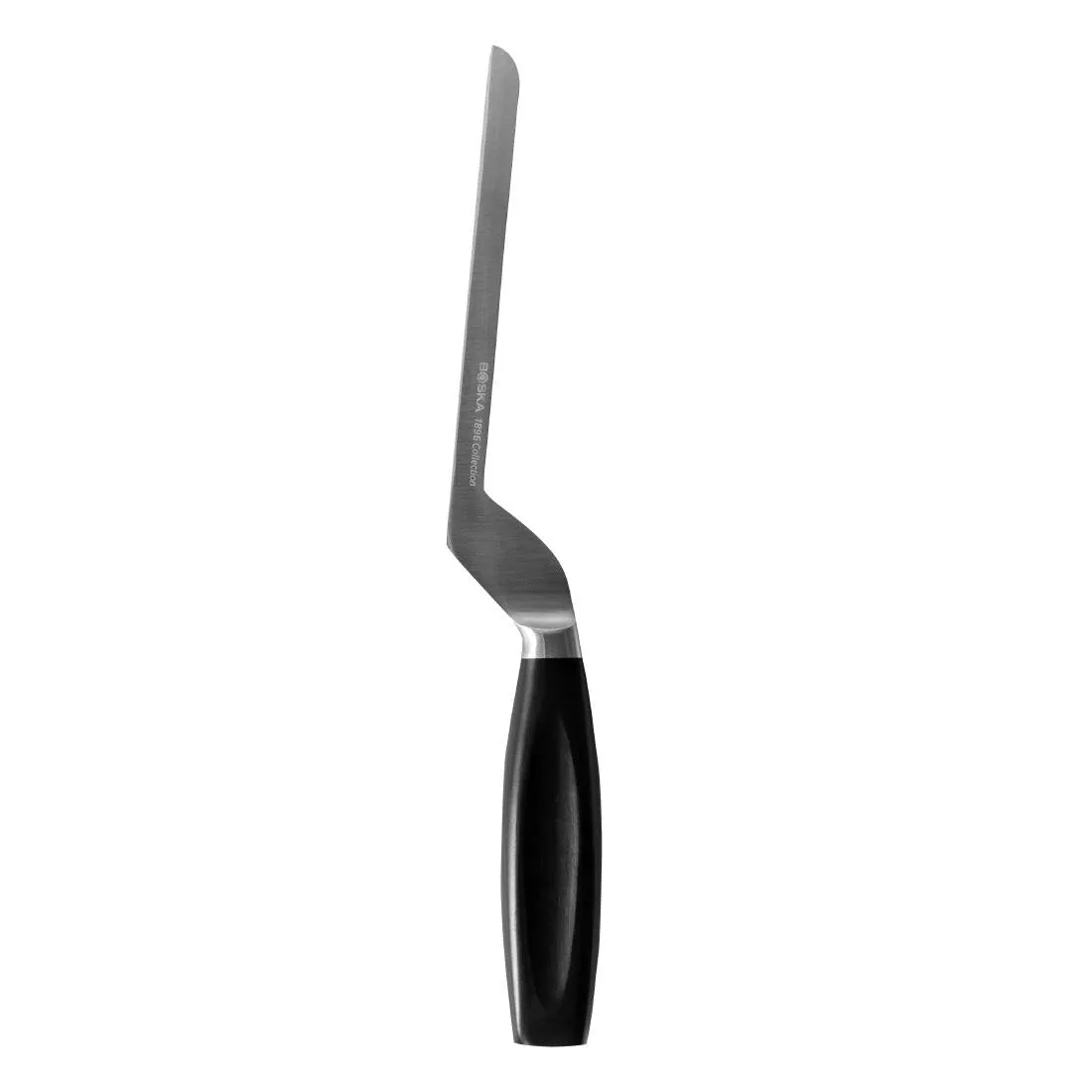 CU107 Boska Soft Cheese Knife Black Handle 140mm