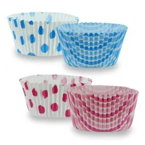 Elements - 2" Baking Cups - Pink/ Blue - 50 Count (Case Qty: 1200)