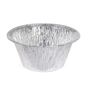 Esslly Aluminium Muffin Cups | Pack of 100 | High-Quality Food-Grade Aluminum Cups for Baking