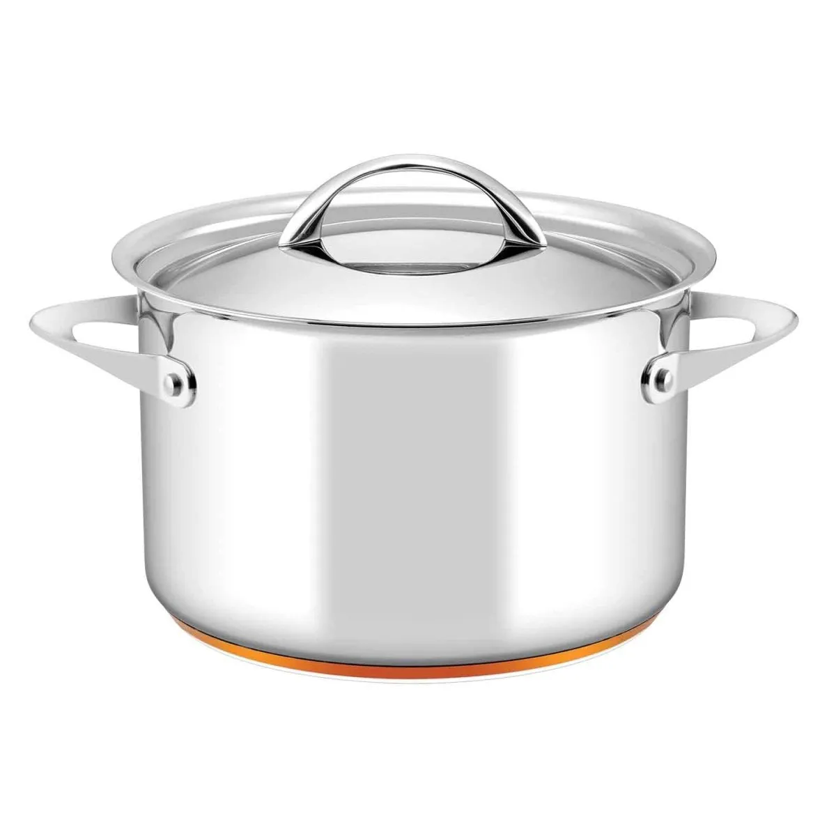 Essteele Per Vita Copper Base Stainless Steel Induction Covered Stockpot 24cm (7.1L)