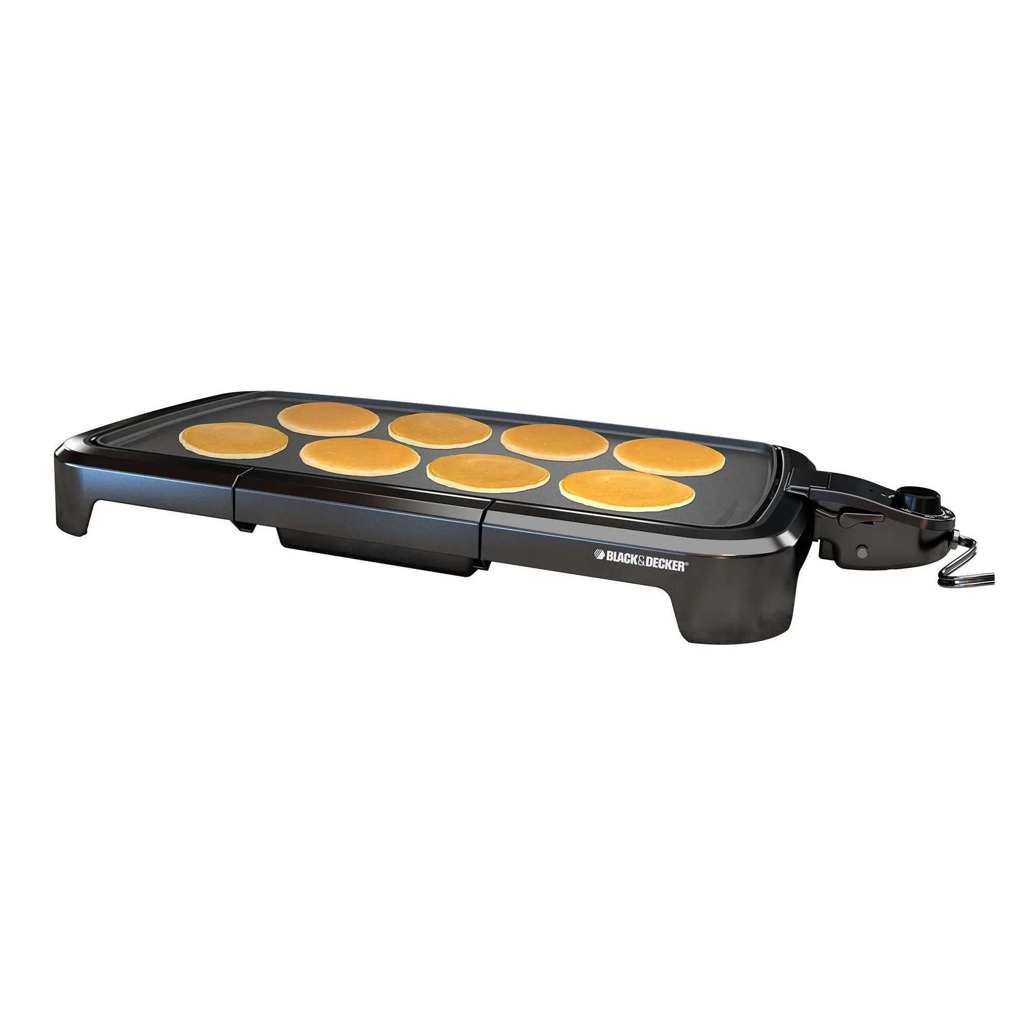 Family Sized Electric Griddle, Black