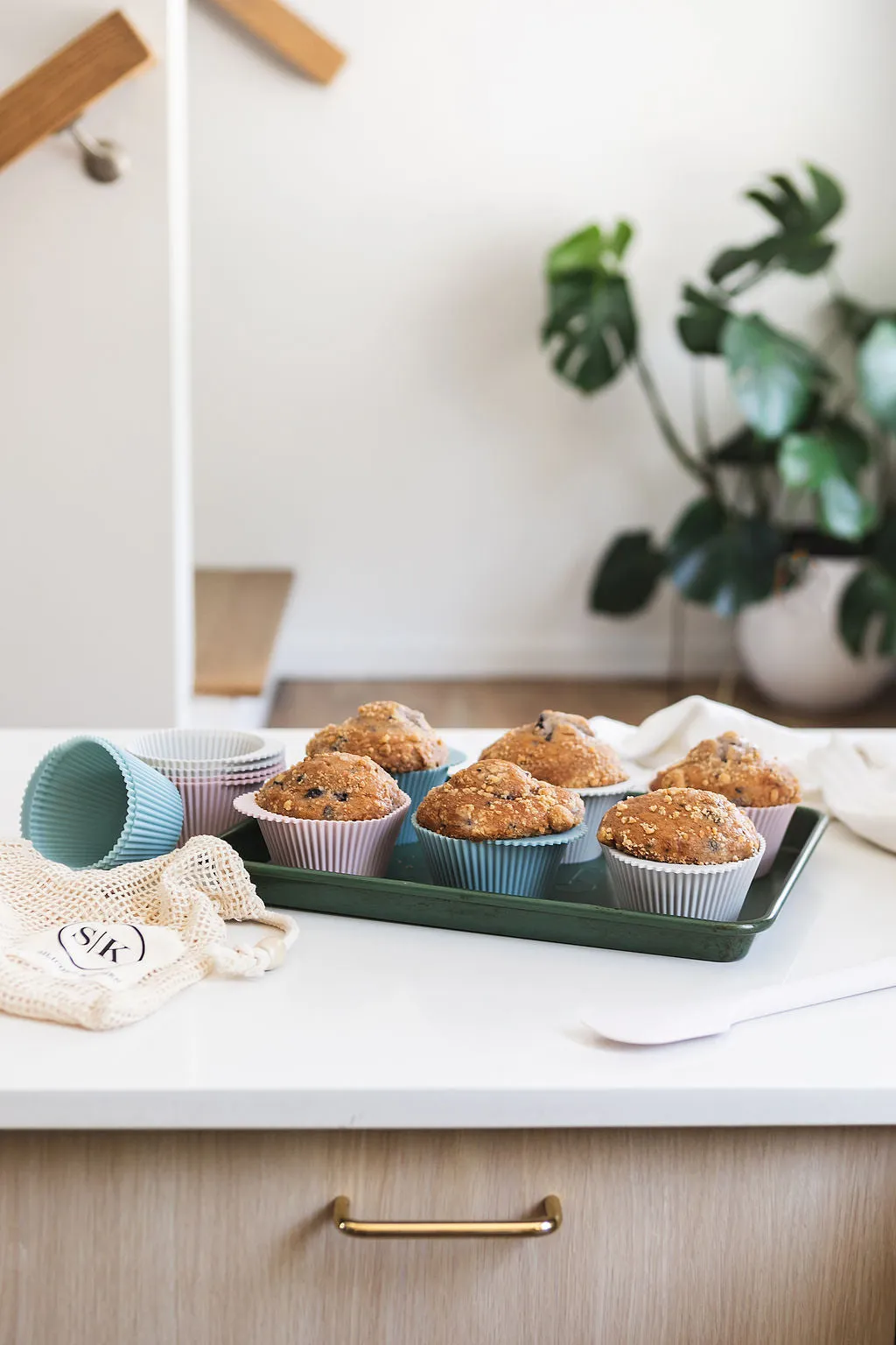 Gift Bundle | Silicone Baking Cups | Dusty Rose & Blue