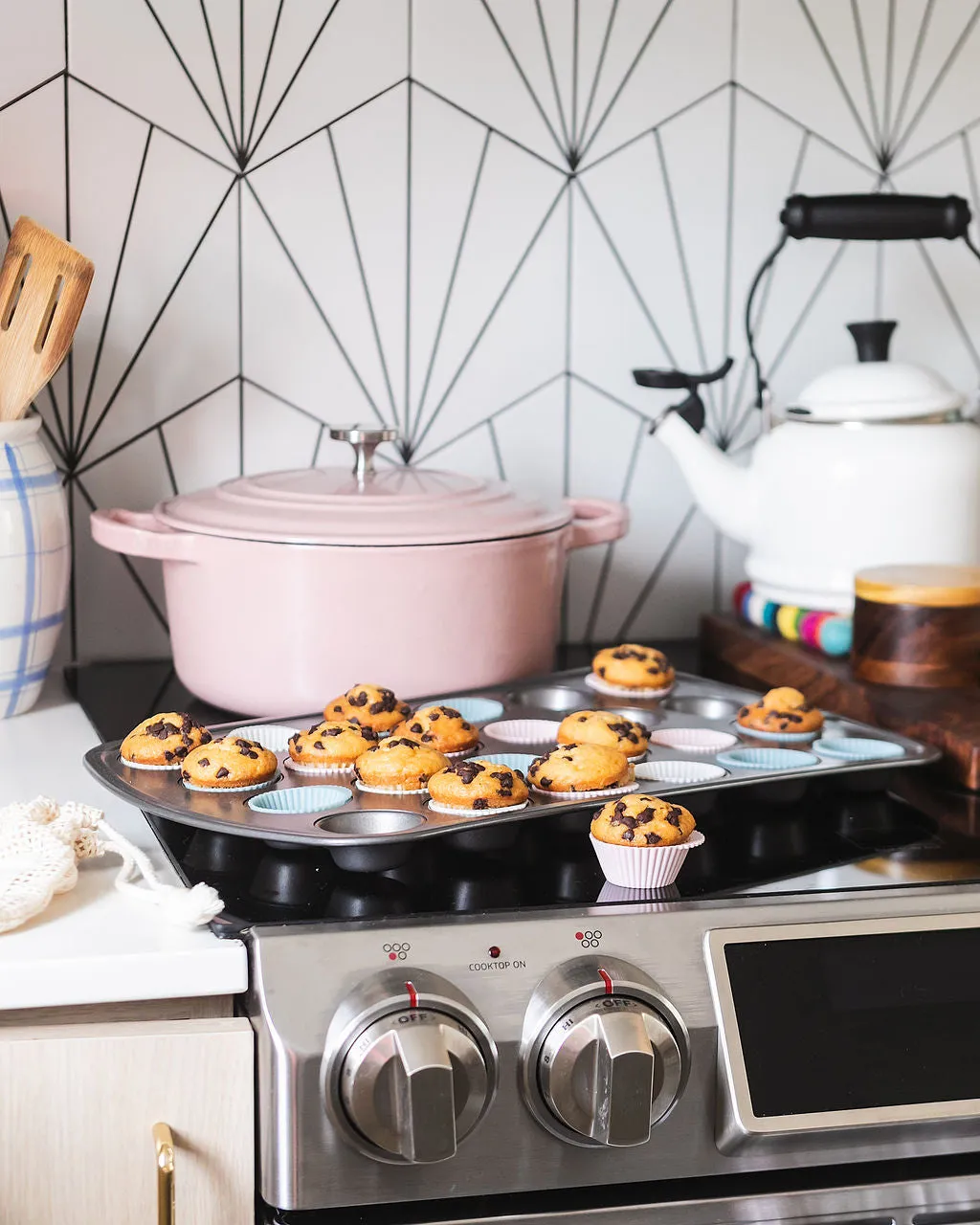 Gift Bundle | Silicone Baking Cups | Dusty Rose & Blue