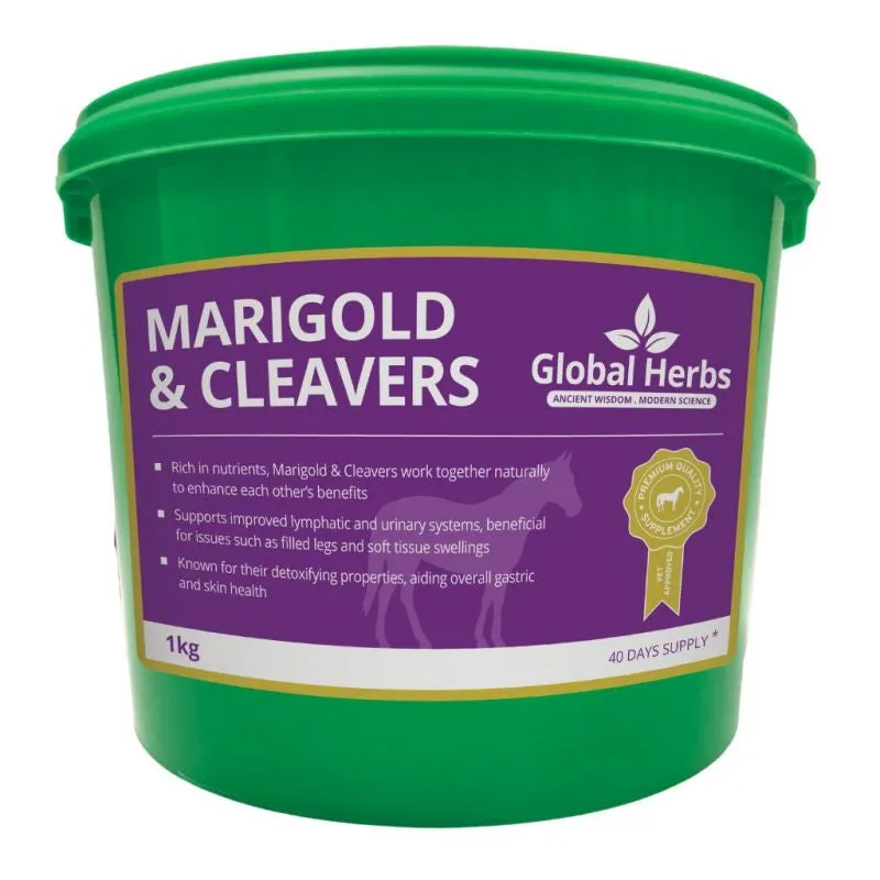 Global Herbs Marigold And Cleavers