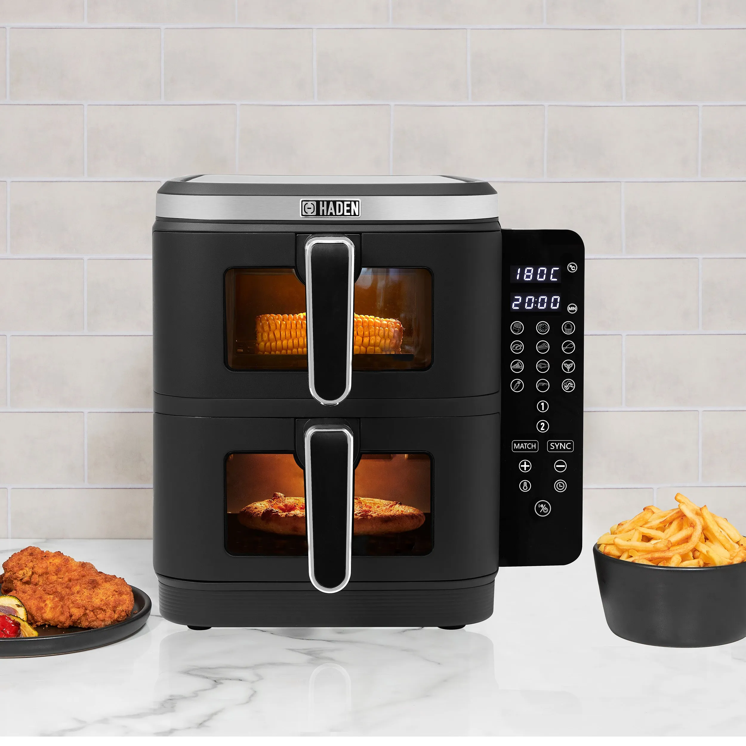 Haden 11L Double Stack Air Fryer With Window