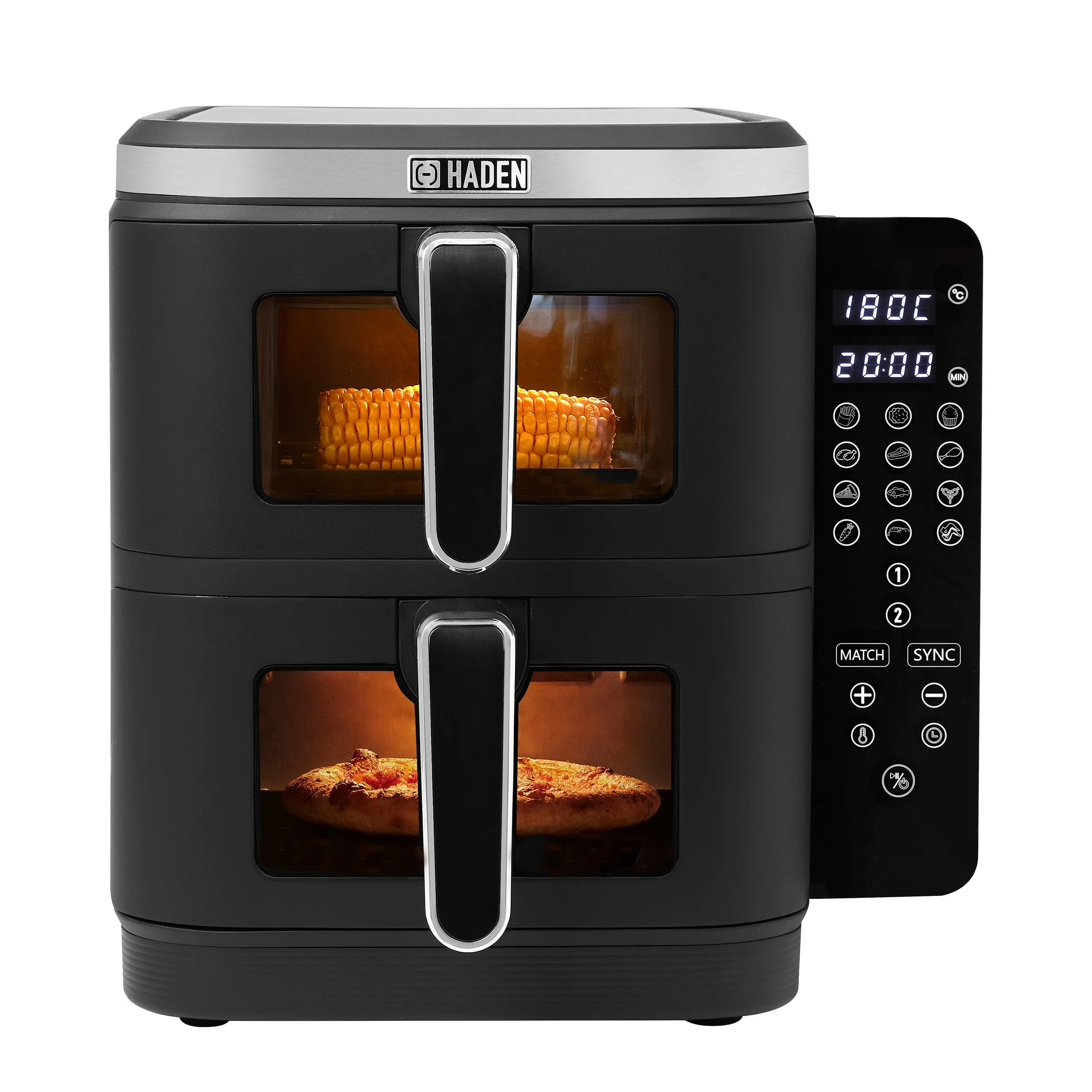 Haden 11L Double Stack Air Fryer With Window