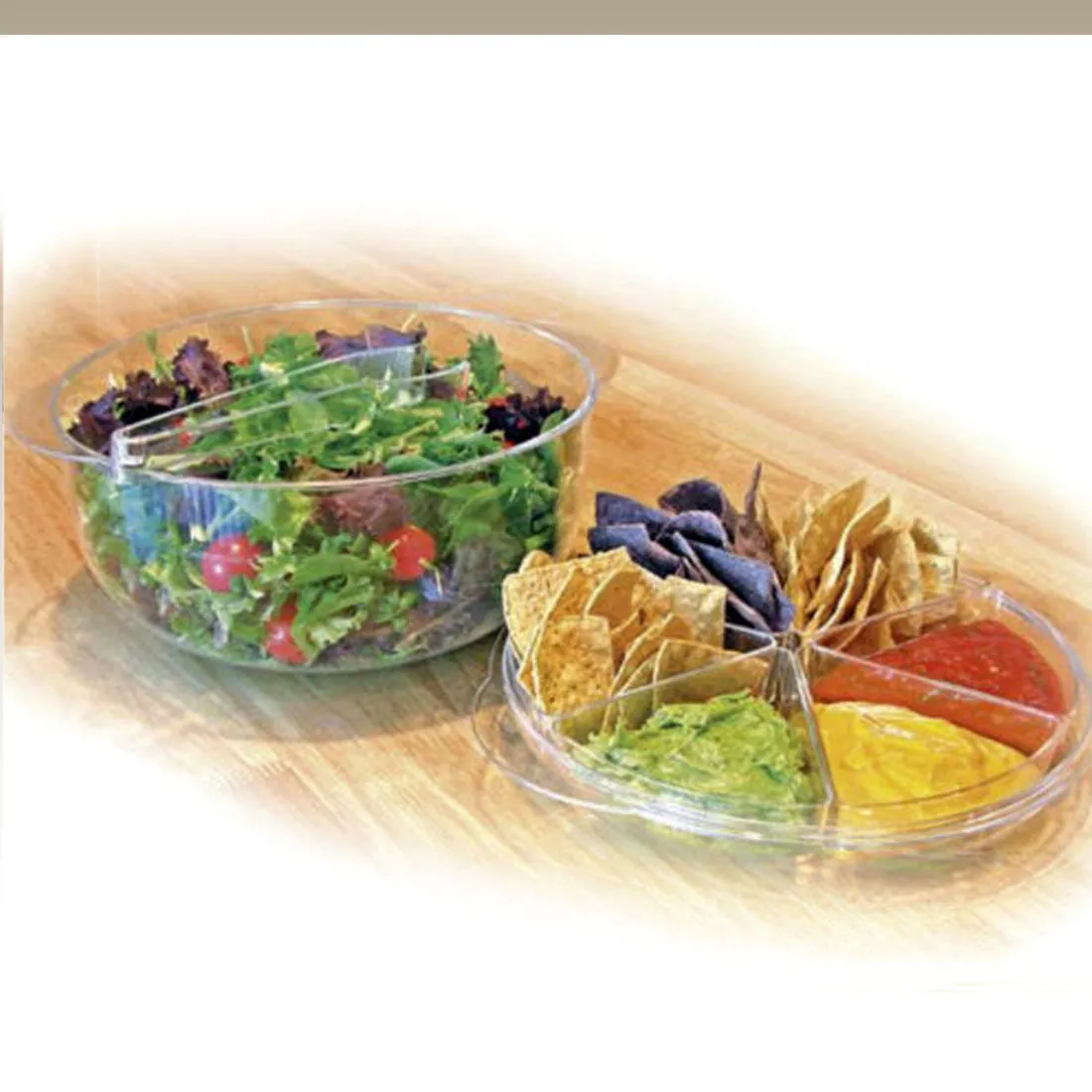 Handy Gourmet 9 Piece Salad and Appetizer Set