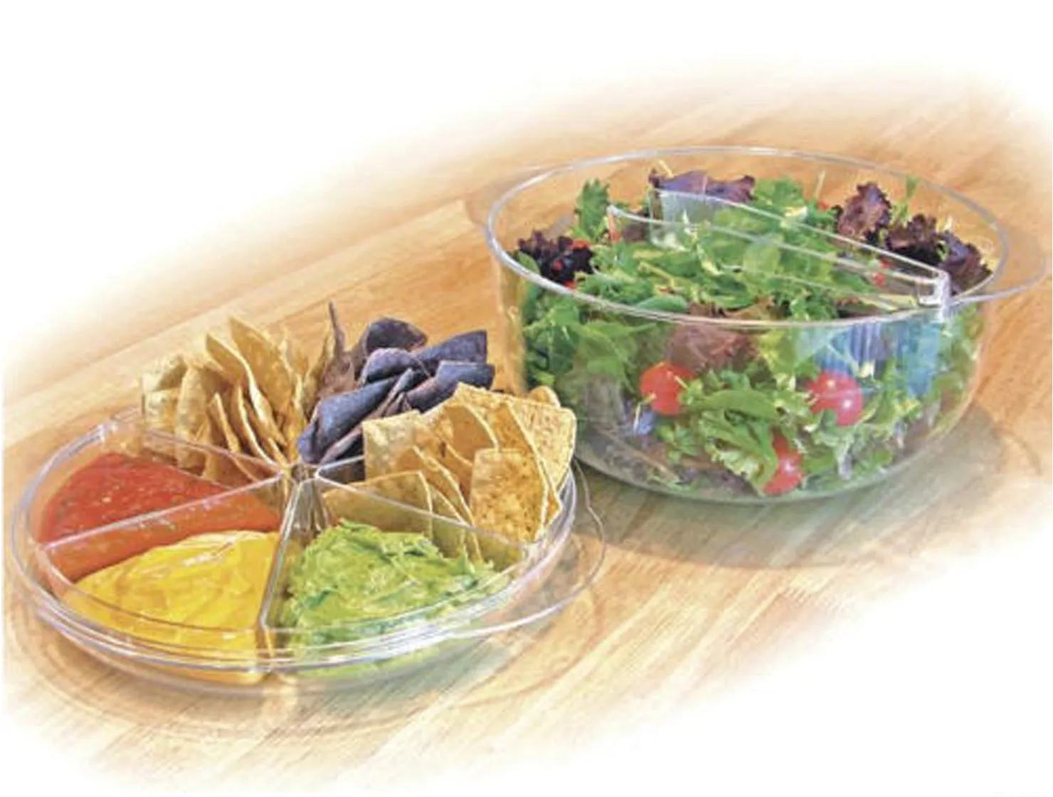 Handy Gourmet 9 Piece Salad and Appetizer Set