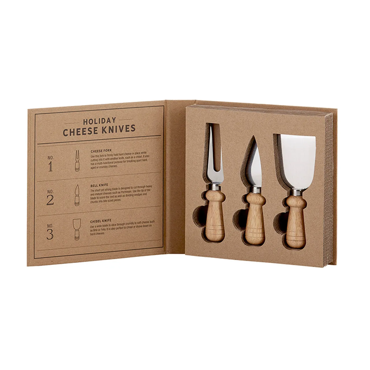 Holiday Cheese Knives