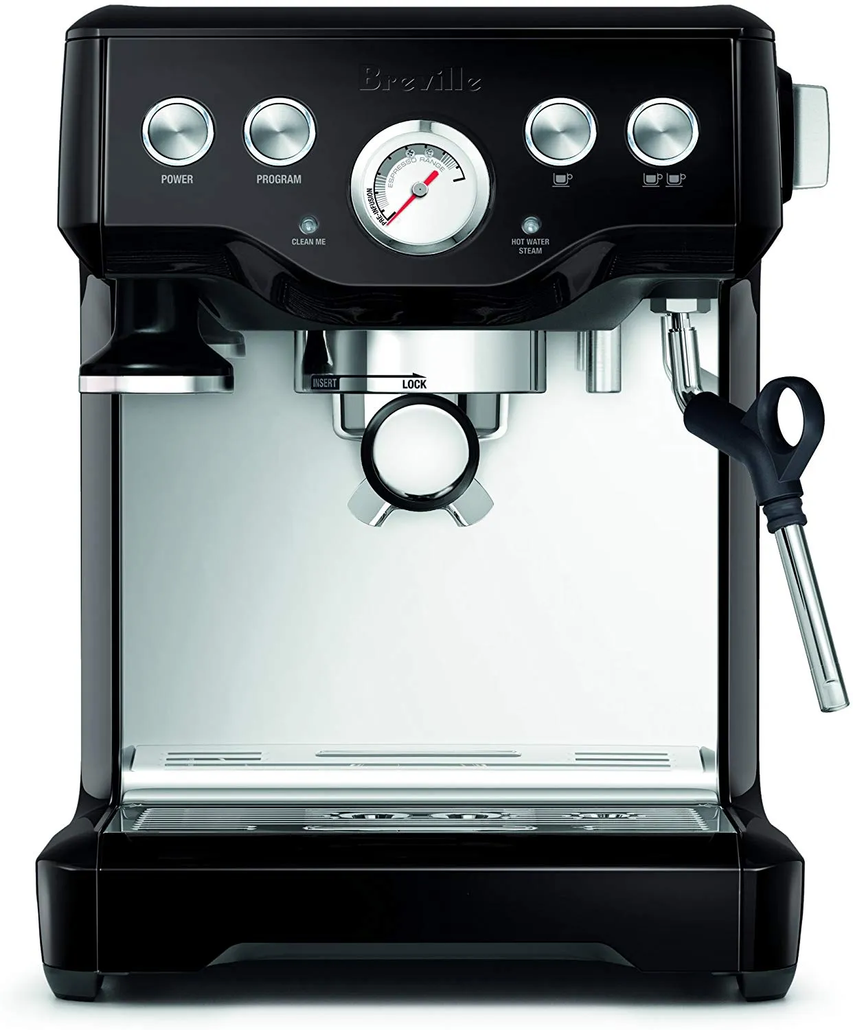 Infuser Espresso Machine, Cranberry Red