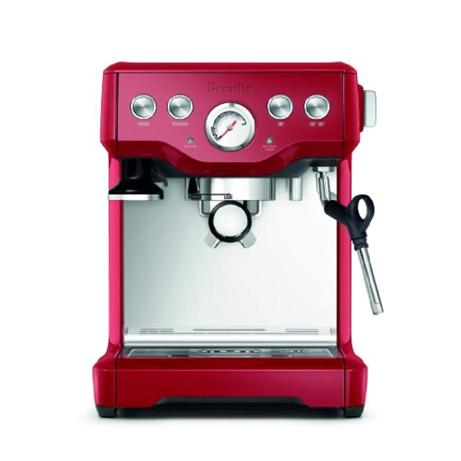 Infuser Espresso Machine, Cranberry Red