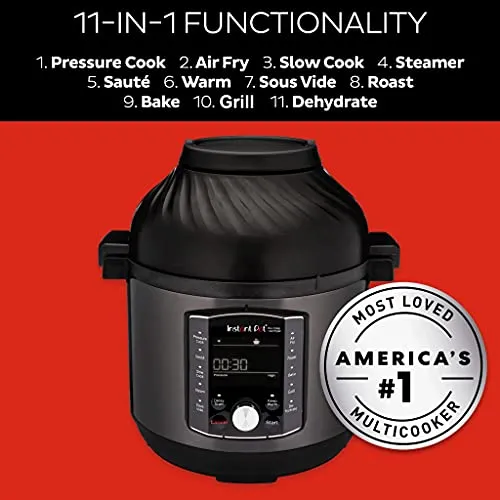 Instant Pot Pro Crisp 11-in-1 Electric Multi Cooker