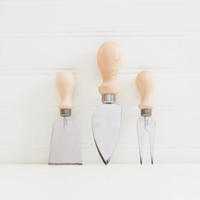 Italian Cheese Knives - Set of 3