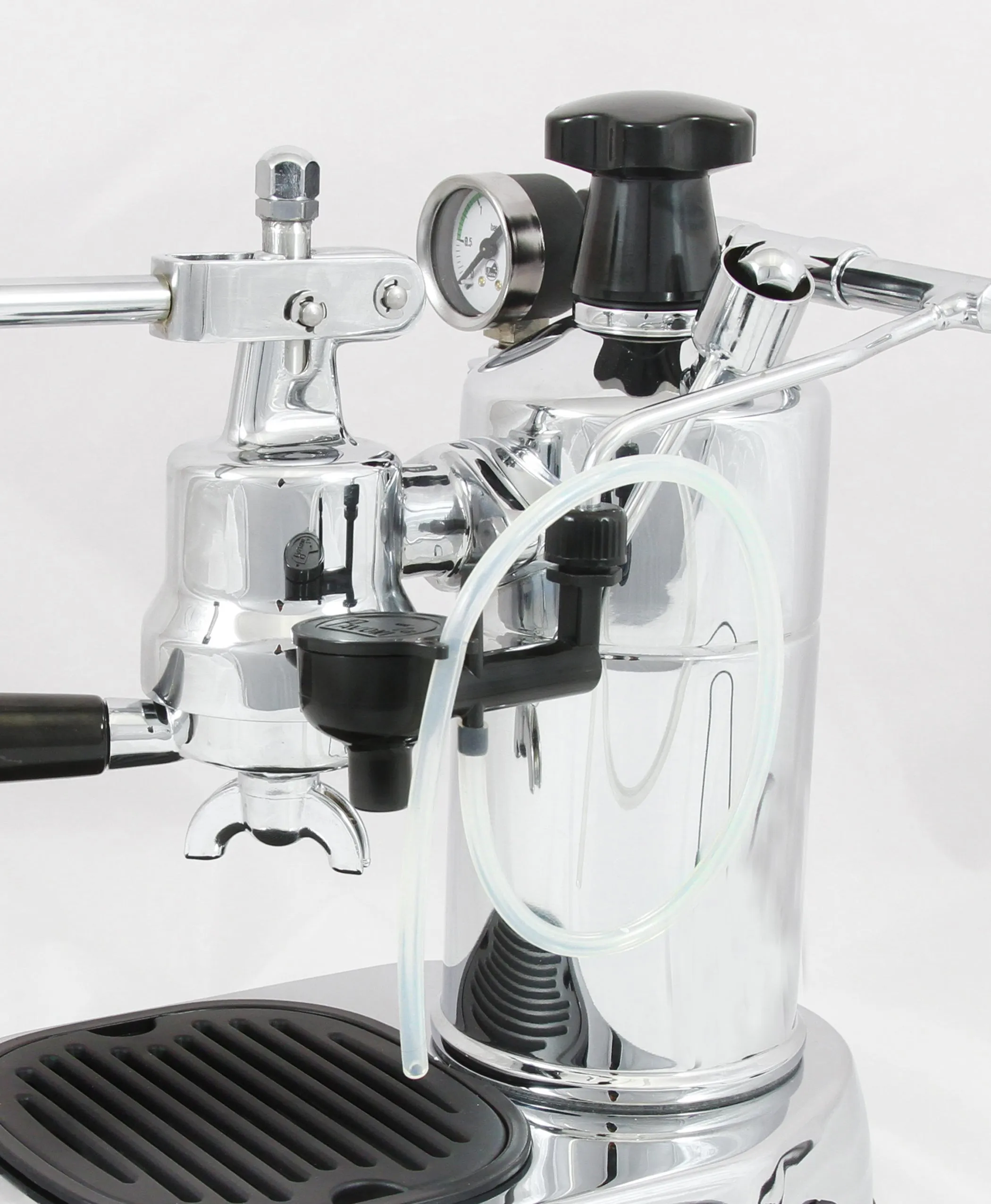 La Pavoni Professional - Chrome & Black #PC-16  BACK ORDER E.T.A. 5/24/2024 PREORDER NOW