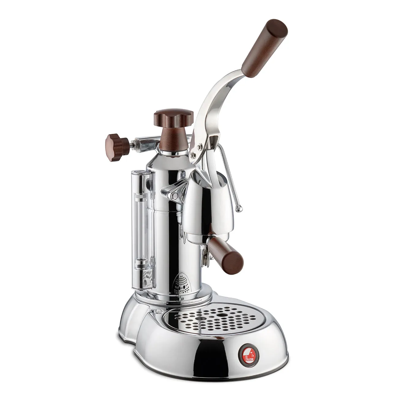 La Pavoni "Stradivari"  Europiccola 8 Cup - Chrome with Wood #ESW-8  PREORDER NOW