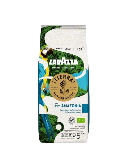 Lavazza Tierra For Amazonia - Organic Arabica Coffee Beans 500g