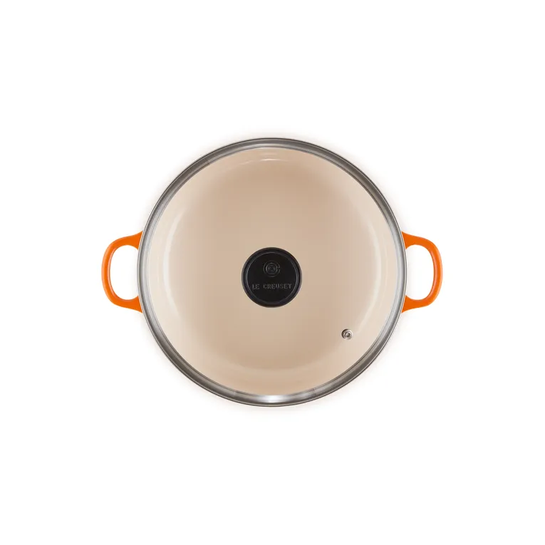 Le Creuset Risotto Pot 24cm Volcanic with Glass Lid