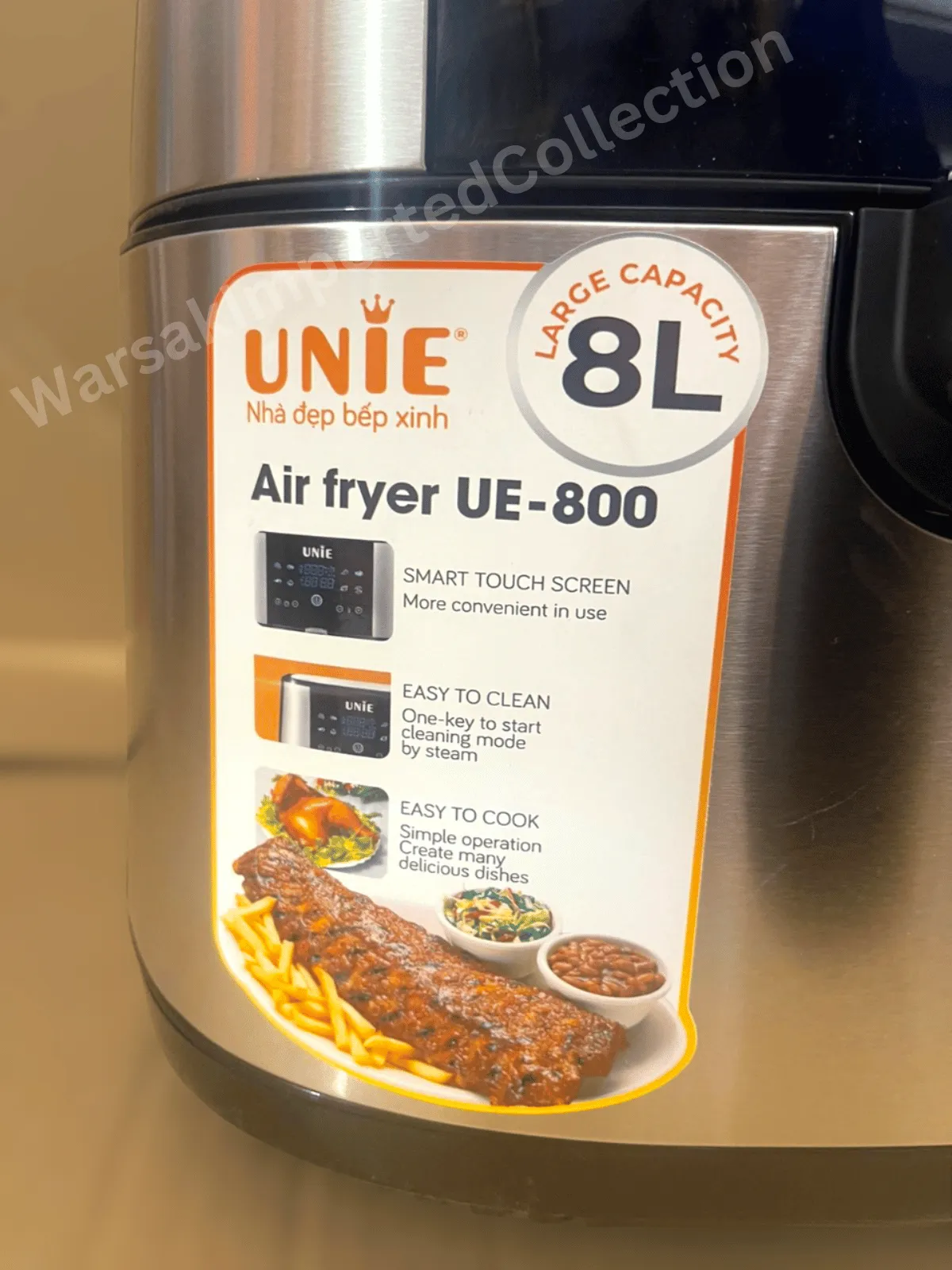 LOT Imported 7L & 8L UNIE Air Fryers