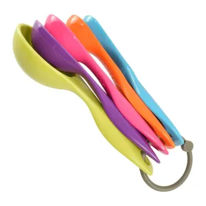 Measuring Plastic Color Spoons