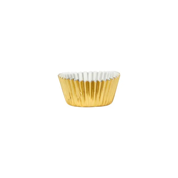 MiniWare Gold Foil Baking Cups 40pc