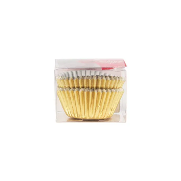 MiniWare Gold Foil Baking Cups 40pc